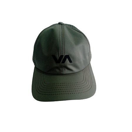 Boné RVCA Vent Cap Strapback Verde Militar
