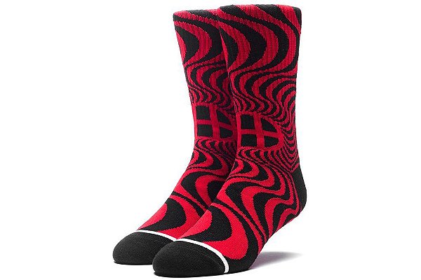 Meia Huf colab X Spitfire Red
