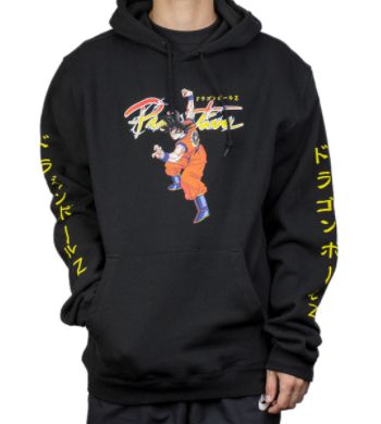 dbz primitive moletom com capuz