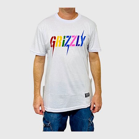 Camiseta Grizzly Incite Branco