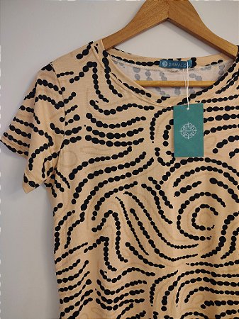 Blusa Feminina Maria Estampada Viscolycra