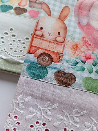 Kit Pano de Prato Tema Páscoa - Modelo 5