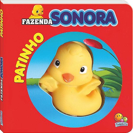 LIVRO FAZENDA SONORA PATINHO TODO LIVRO