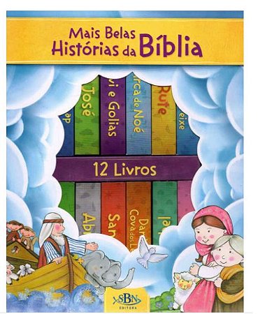 LIVRO MALETINHA AS MAIS BELAS HISTORIAS DA BIBLIA TODO LIVRO