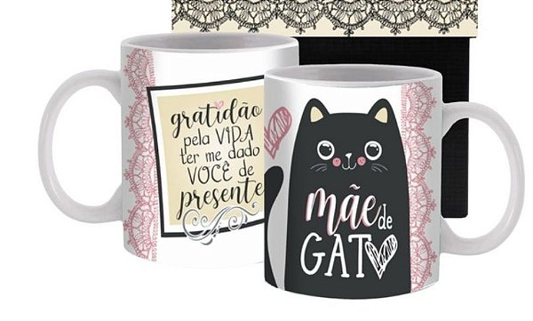 CANECA MAE DE GATO ZENIR DISARZ