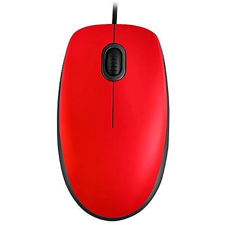 MOUSE USB M110 VERMELHO LOGITECH