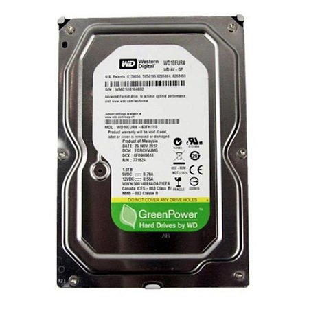 HD 1 TERA 7200 SATA3 WESTERN WD10EURX