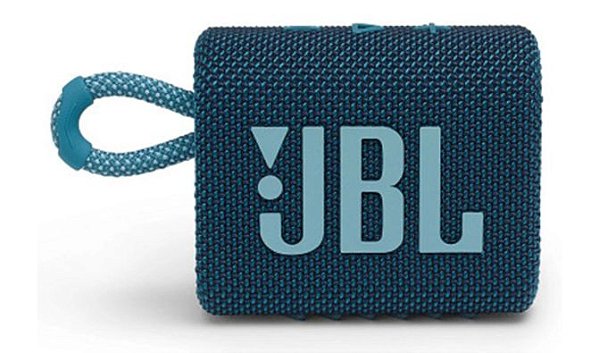 CAIXA SOM BLUETOOTH JBL GO 3 AZUL ESCURO ORIGINAL IPX7