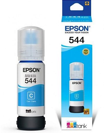 TINTA EPSON 65ML 544 CIANO ORIGINAL C13T03N22A