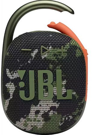 CAIXA SOM BLUETHOOT JBL CLIP 4 CAMUFLADA ORIGINAL IPX7