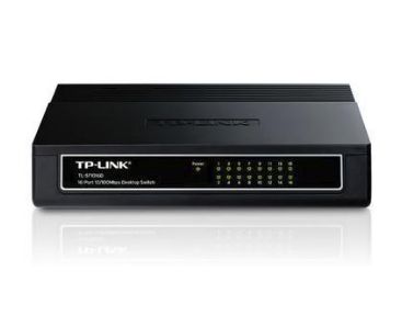 Switch 16 Portas TP-Link 10/100 Mbps TL-SF1016D