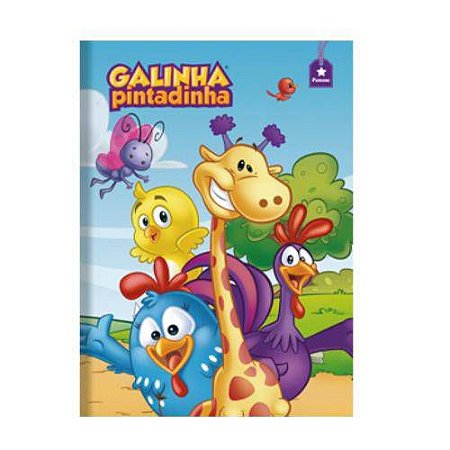 CADERNO BROCHURA CD 1/4 96F GALINHA PINTADIN FORONI