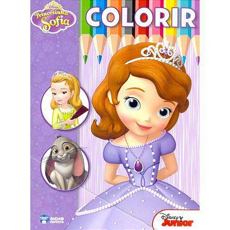 LIVRO DISNEY COLORIR GRANDE - PRINCESINHA SOFIA BICHO ESPERTO