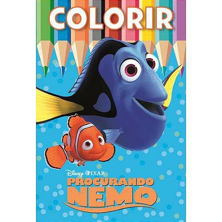 Disney colorir medio - procurando nemo