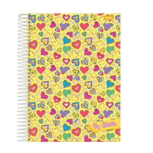 CADERNO CD UNV 20MAT POP COLLECTION (FORONI)