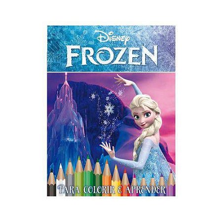 Kit Disney Com DVD - Frozen - Caixa Com 5 Em 1