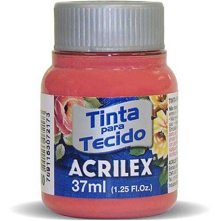 Tinta Tecido Fosca 037ml Vermelho Bebe