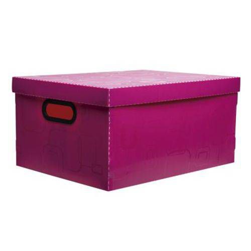 Caixa Organizadora Grande - Rosa Pink - 2172.q - Dello