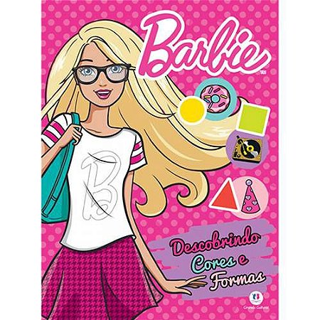 Livro - Barbie Descobrindo Cores E Formas
