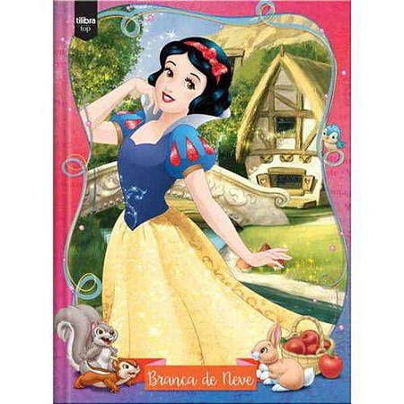 CADERNO BROCHURA CD 1/4 96F PRINCESAS (TILIBRA)