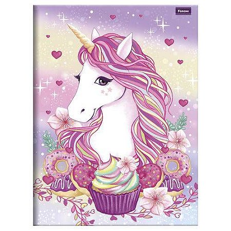 Caderno Elástico De Unicornio Desenho Promoção