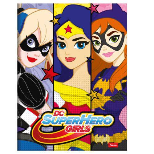 Caderno Brochurao Super Hero Girls 96 Folhas Foroni