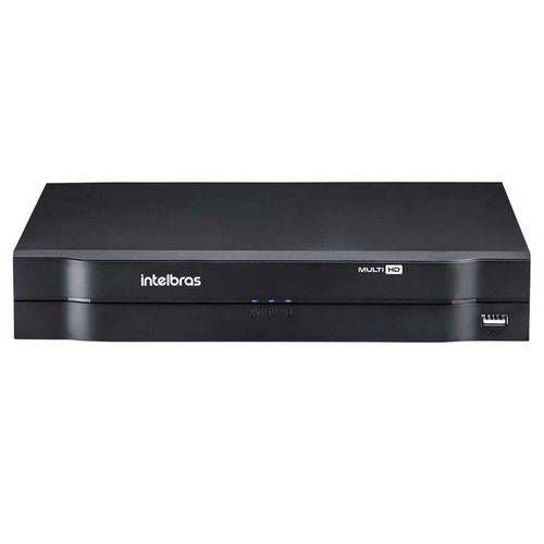Dvr Stand Alone Multi Hd Intelbras Mhdx-1104 4 Canais 1080p Lite + 1 Canal 2mp Ip