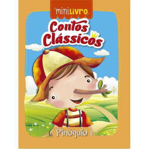 MINI LIVRO CONTOS CLASSICOS PINOQUIO (CIRANDA CULTURAL)