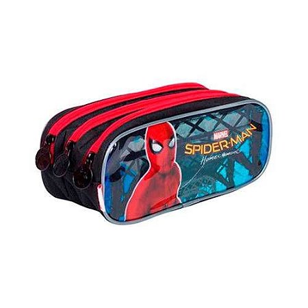 ESTOJO ESCOLAR TRIPLO SPIDERMAN 18Z (SESTINI)