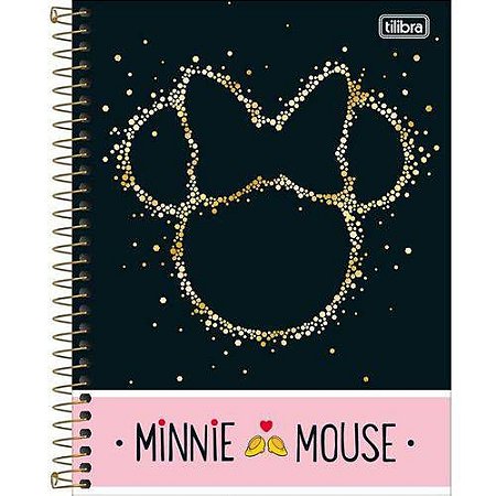 CADERNO CD COLEG 01MAT MINNIE TILIBRA