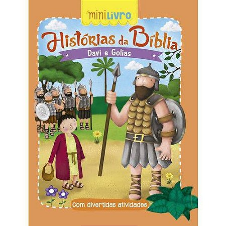 MINI LIVRO HISTORIAS DA BIBLIA DAVI E GOLIAS (CIRANDA CULTURAL)