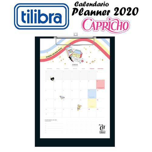 CALENDARIO PLANNER PRANCHETA CAPRICHO (TILIBRA)