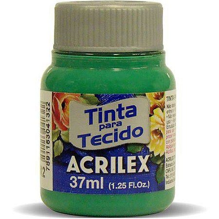 TINTA TECIDO 37ML VERDE VERONESE ACRILEX 512