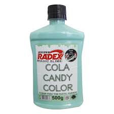 COLA CANDY COLOR PASTEL VERDE MENTA (500G)(RADEX) 7827