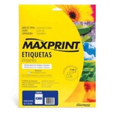 ETIQUETA CD/DVD 25F A4 UN MAXPRINT A4CD25