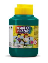 TINTA GUACHE 250ML VERDE BANDEIRA ACRILEX