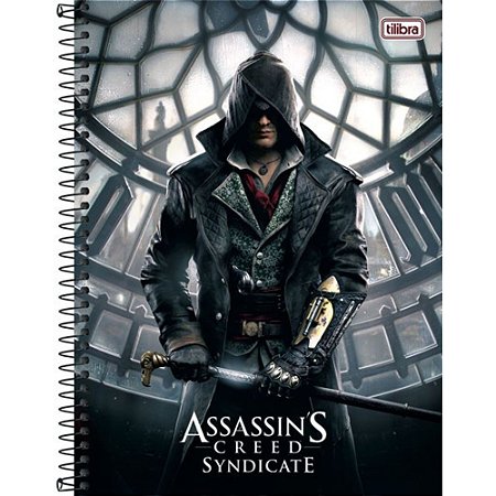 CADERNO CD UNV 01MAT ASSASSINS CREED TILIBRA