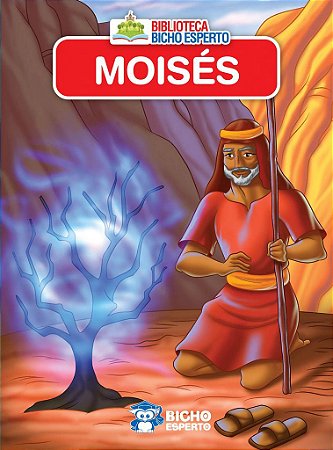 LIVRO MINI BIBLICO MOISES BICHO ESPERTO