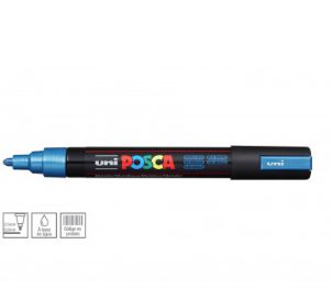 CANETA POSCA AZUL 5M UNI-BALL