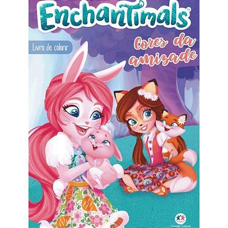 LIVRO PARA COLORIR ENCHANTIMALS CORES DA AMIZADE CIRANDA CULTURAL