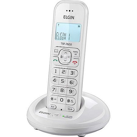 TELEFONE S/FIO C/ID VV BRANCO ELGIN TSF-7600