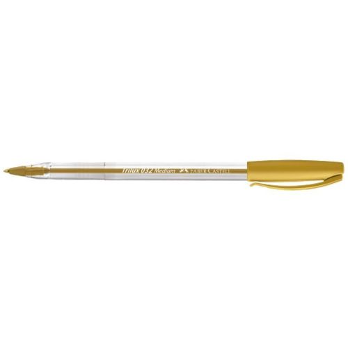 CANETA 1.0MM TRILUX COLORS (OURO) (FABER CASTELL)