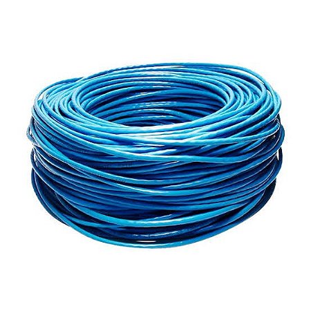 CABO REDE CAT.5E  25AWG  4 PAR  CX 305  MT  AZUL  SOHOPLUS  FURUKAWA