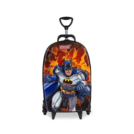 MOCHILA ESCOLAR BATMAN LIGA JUSTICA (DIPLOMATA) 2813BM19