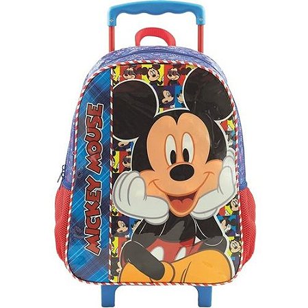 MOCHILA ESCOLAR MICKEY SELFIE P C/ RODA (8951)