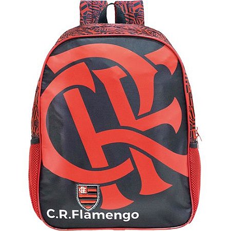 MOCHILA ESCOLAR FLAMENGO RUBRONEGRO G (8992)