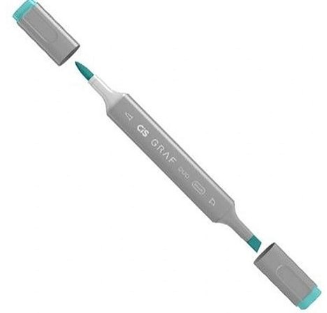 CANETA BRUSH AZUL CERULEAN GRAF DUO CIS