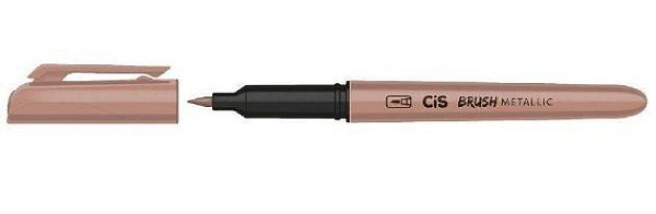 CANETA BRUSH BRONZE METALICO CIS