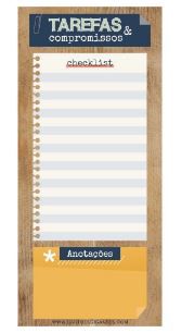 BLOCO NOTEPAD MAGNETICO NP23 CARTOES GIGANTES