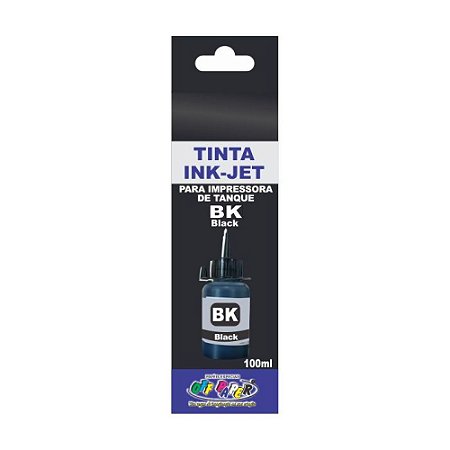 TINTA EPSON 100ML PRETO OFF PAPER COMPATIVEL